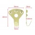 Brass Plated Picture Hook 3 pin